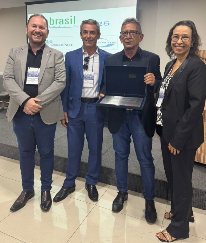 Porto de São Francisco - Projeto inédito de engordamento de praia com sedimentos de dragagem é reconhecido em premiação nacional