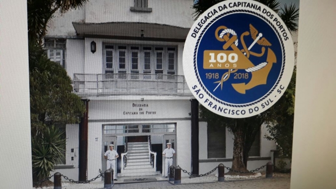 Delegacia da Capitania dos Portos em São Francisco do Sul  fará a Transmissão de Cargo