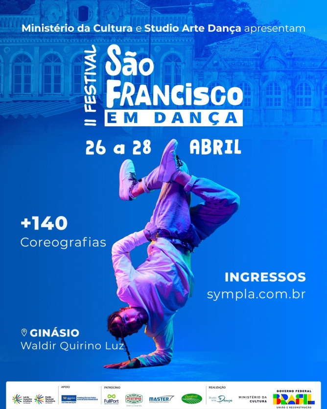 São Francisco do Sul recebe o Festival São Francisco em Dança no próximo final de semana