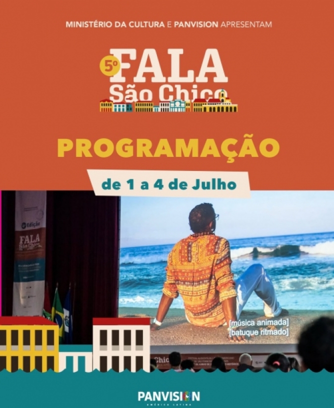 Panvision divulga programa&ccedil;&atilde;o oficial do 5&ordm; FALA S&atilde;o Chico