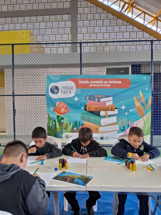 Educa&ccedil;&atilde;o ambiental imersiva chega a S&atilde;o Francisco do Sul com o projeto Expedi&ccedil;&atilde;o Planeta.